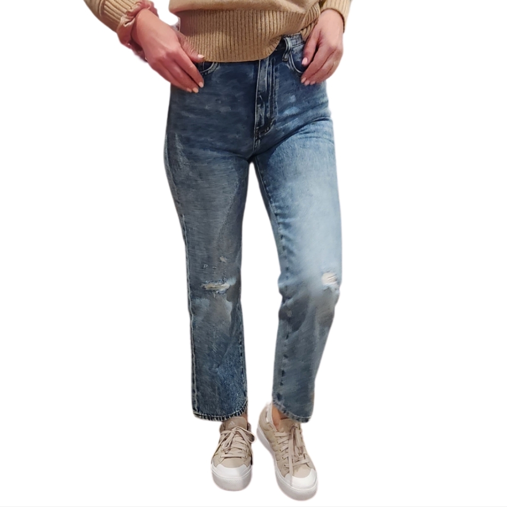 FREE PEOPLE X SANDRINE ROSE JEANS - Collab - RARE - Size 27 - Picture 12 of 16